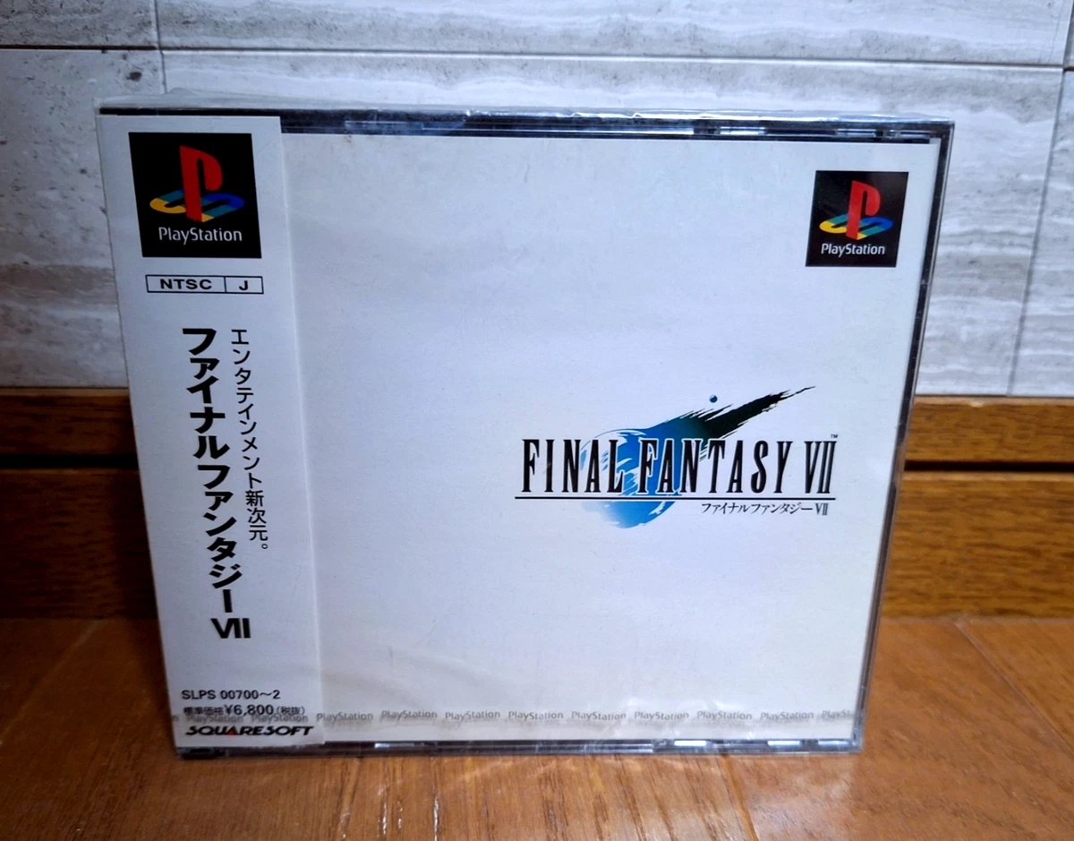 【当時物】PS1 FINAL FANTASY VII ロゴ入り 長財布 Preços baixos em Final Fantasy VII Jogos de videogame Sony