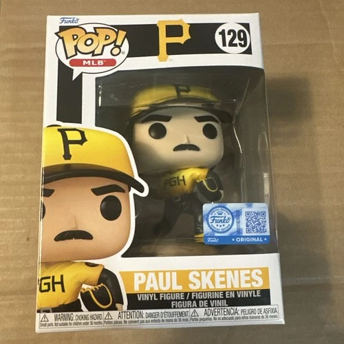 Funko POP! Paul Skenes MLB Pirates City Connect Exclusive Figure 129 + Protector