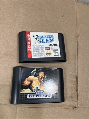 Rambo III (Sega Genesis, 1989) Cartridge Only - Working And College Slam