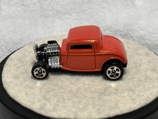 Hot Wheels 32 Ford Roadster Custom Paint Orange Shimmer See Desc.