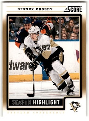 Sidney Crosby 2012-13 Score Gold Rush #35 Pittsburgh Penguins