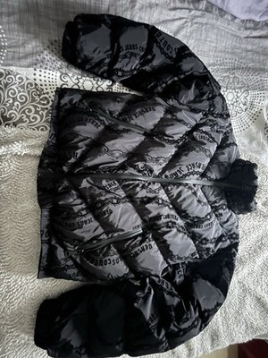 Versace Jeans Couture CHAINS FLOCK - Bomberjacke - black