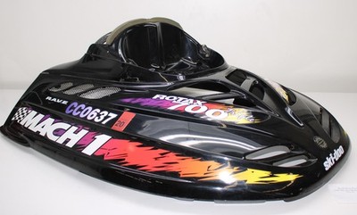 1998 Ski-doo Mach 1 700 Ck3 Only 2,320 Miles Hood Assembly Black