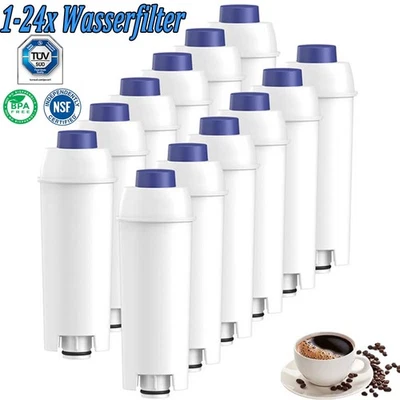 MARKENLOS 1-20x Wasserfilter für DeLonghi DLS C002 SER 3017, ECAM ESAM ETAM Serie TÜV SÜD