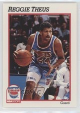 1991-92 NBA Hoops Reggie Theus #138 15av