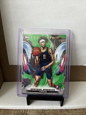 2024-25 Topps Inception - Enrique Freeman, Enrique Freeman #40 Green (RC)