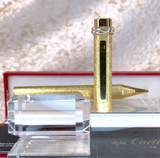 Vintage Cartier Ballpoint Pen Vendome Trinity...