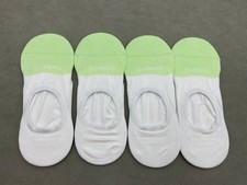 4 Pairs Bombas Women Size M Lightweight No Show Socks