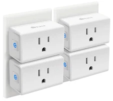 Plug Mini 15A, Smart Home Wi-Fi Outlet Works with Alexa, Google Home & IFTTT, No