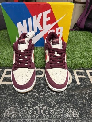 Nike SB Dunk Low Pro Dark Beetroot Skate Like a Girl DX4589-600 Men s Size 10.5