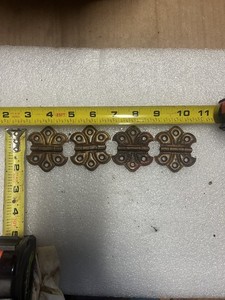 VintageButterfly Cabinet Hinges, Salvage Repurpose