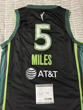 OLIVIA MILES SIGNED NIKE JERSEY MINNESOTA LYNX WNBA AUTOGRAPH PSA COA AUTHENTIC