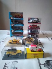 LOT 20 VOITURES MINIATURES ÉCHELLE 1/43 AVEC BOÎTES EN PARFAIT ÉTAT : BEAU LOT.