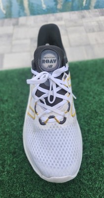 New Balance Fresh Foam Roav V2 - White Black Yellow Trim Men s Size 11 MROAVMB2