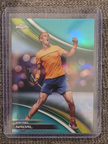 Rafael Nadal [Green Refractor] #281 2025 Topps Chrome card