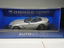 Autoart 1/18 Dodge Viper SRT-10 2003 Silver Model Car New Open Box