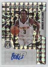 2021-22 Panini Mosaic Rookie Auto Mosaic Bones Hyland #RAM-BHY Auto r9d