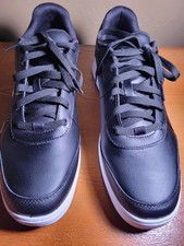 Under Armour Comfort Lace Up Black White Athletic Sneakers Rubber Outsole