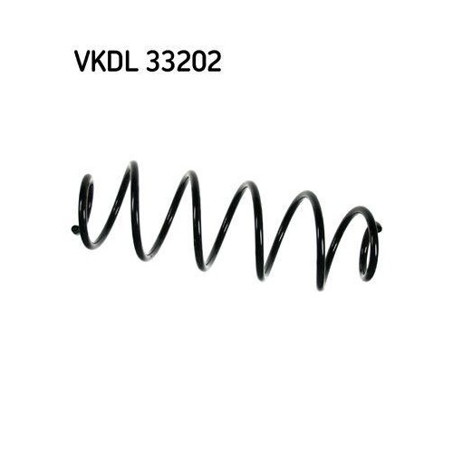 Fahrwerksfeder SKF Vkdl 33202 FüR CitroËN Peugeot, Hinterachse-image