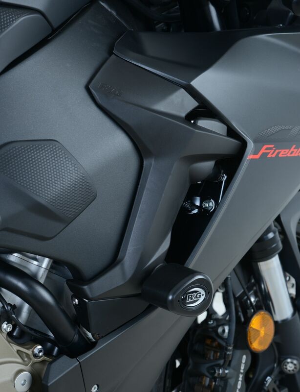 Tampons R&G Aero noir pour CBR1000RR : protégez votre carénage sans percer