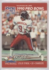 1990 Pro Set FACT Cincinnati Pro Bowl Leslie O'Neal #364 0q3