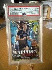 Topps 2024 Bowman Chrome Warriors of the Paint Cooper Flagg X-Fractor WP-7 PSA …