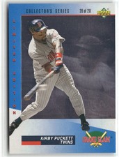 1993 Upper Deck Denny's Grand Slam Holograms #26 Kirby Puckett ☘️292