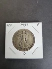 1937-D Walking Liberty Half Dollar In Fine Condition