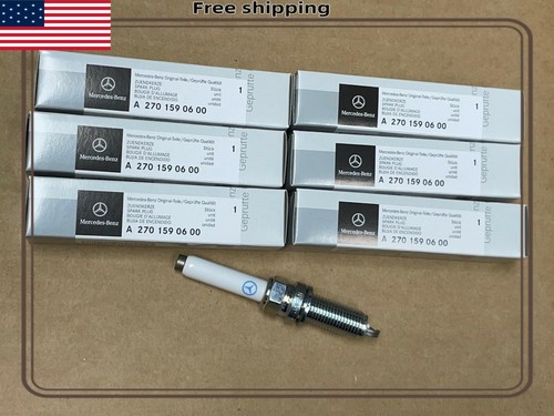OEM Set of 10 Spark Plugs For Mercedes-Benz C CLS E GL GLC GLE GLK GLS ML S