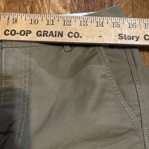 Pantalones chinos recortados curvos Anthropologie Maeve barril bronce nuevos con etiquetas $148 EE. UU. 6 - Imagen 6 de 12