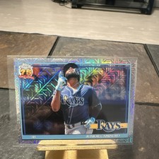 Topps 2026 75th Anniversary Insert Junior Caminero Tampa Bay Rays #91C-2