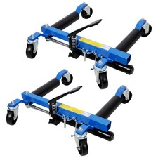 Car Dolly Set Of 2 1500lbs Lift Hydraulic Car Wheel Dolly With Foot Pedal Car Dolly Set Of 2 1500lbs Lift Hydraulic Car Wheel Dolly With Foot Pedal