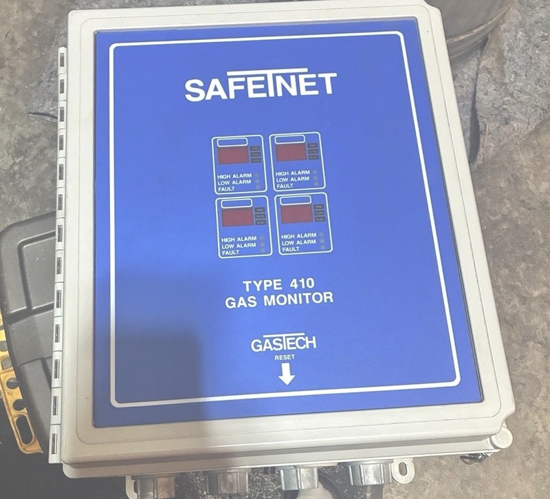 GasTech Safe-T-Net 410 Gas Monitor Controller - 4-Channel (Powers On/Tested)