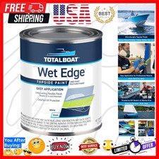 Wet Edge Topside Marine Paint Polyurethane Coating For Boats Rvs Exterior ...