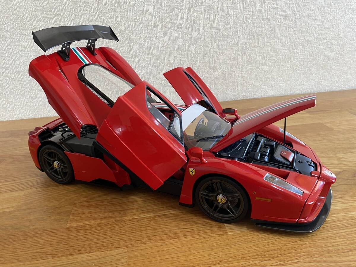 超大型 1/10 フェラーリ Enzo DeAGOSTINI 約40cm 9kg Deagostini Enzo Ferrari 1/10 scale with Magazines Full Kit