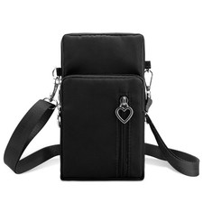 Universal Mobile Phone Bag Shoulder Compartments detachable Strap