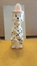 Vintage 1969 AIM Plastics Dalmation Fire Dog 10" Squeak Toy - WORKS