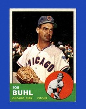 1963 Topps Set-Break #175 Bob Buhl NR-MINT *GMCARDS*