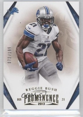 2013 Panini Prominence Gold 72/199 Reggie Bush #36 1v6