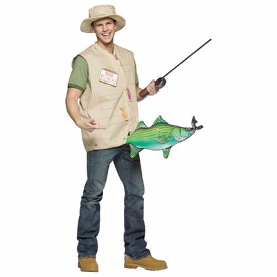 Catch Of The Day Naughty Stag Night Lustiges Kostüm Erwachsene Herren