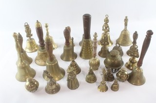 Vintage Brass Bells of Various Sizes and Styles 6029g