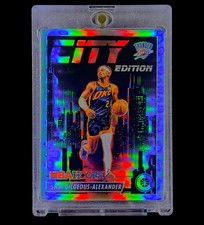SHAI GILEGOUS-ALEXANDER SILVER SKYLINE REFRACTOR RARE HOLO PRIZM Hoops THUNDER