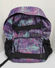 Burton Snowboards Apollo Back Pack Book Bag Pretty Oops Paint 2 Strap Adjustable