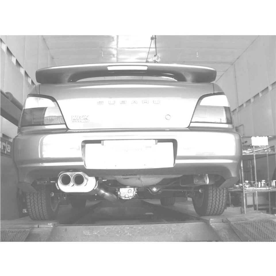 Escape trasero Borla 140053 Touring Cat para Subaru Impreza WRX STi 2.0 2.5 2002-07 Foto 2 de 4
