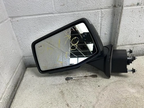 2024 CHEVROLET SILVRDO15 Driver Left Side View Mirror Black Base Aluminum Cap 