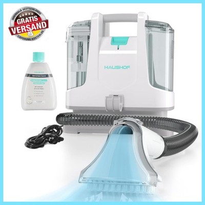 HAUSHOF Waschsauger Teppichreiniger, StainZapper Fleckenreiniger für Teppich,