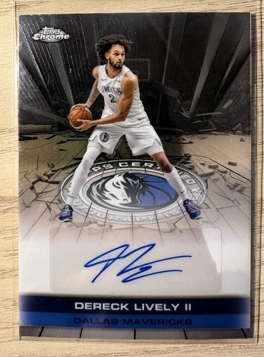 2025 Topps Dereck Lively II Autograph Issue - Veterans (Raw)