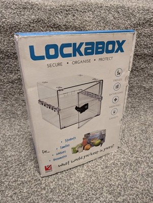 Lockabox Secure Code kompakte abschließbare Aufbewahrungsbox hygienisch Lebensmittel Medizin