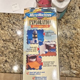 Micro Machines Exploration Harbor Rescue Center Vintage Plastic 4-7 8-11 Years