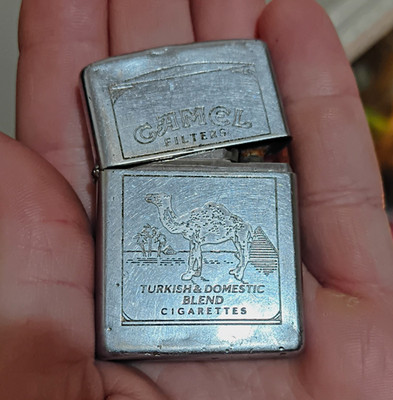 Zippo Camel Filters Turkish & Domestic Blend Cigarettes Advertising Lighter